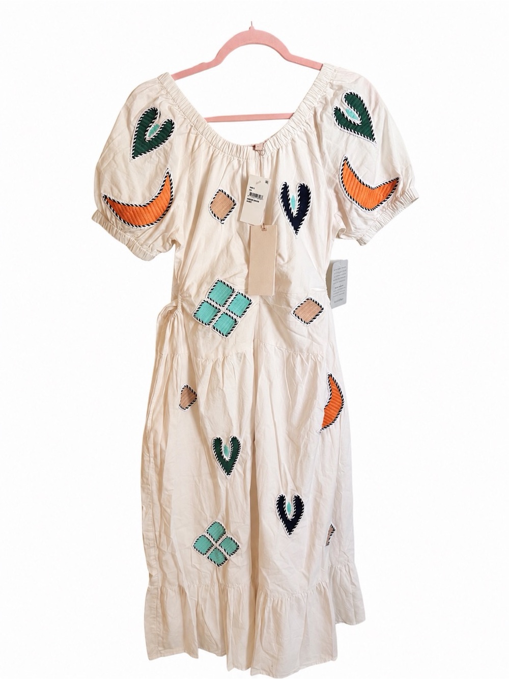 CIEBON embroidered midi/ maxi dress NWT